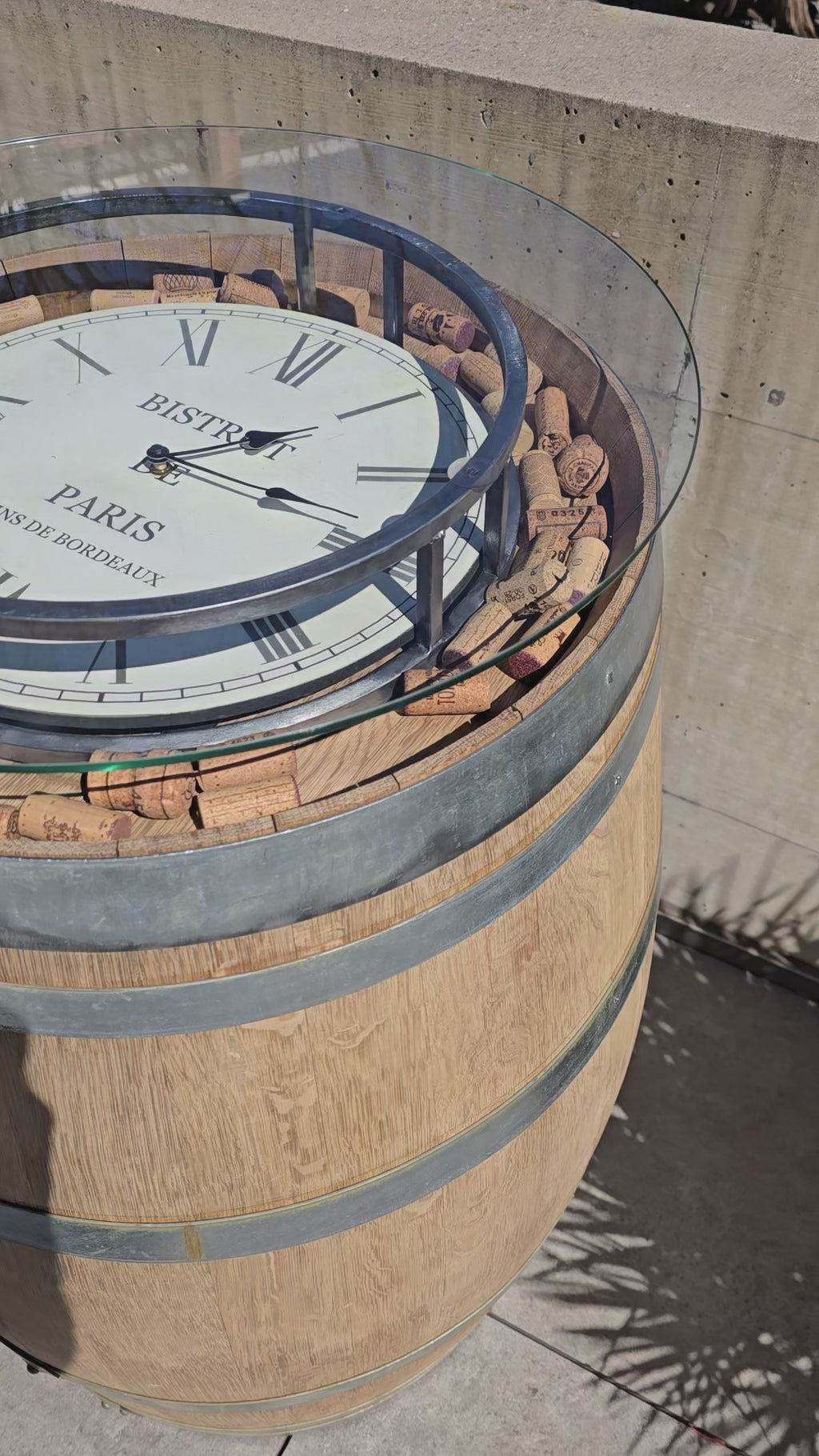 Botte / barrique "Time to wine"