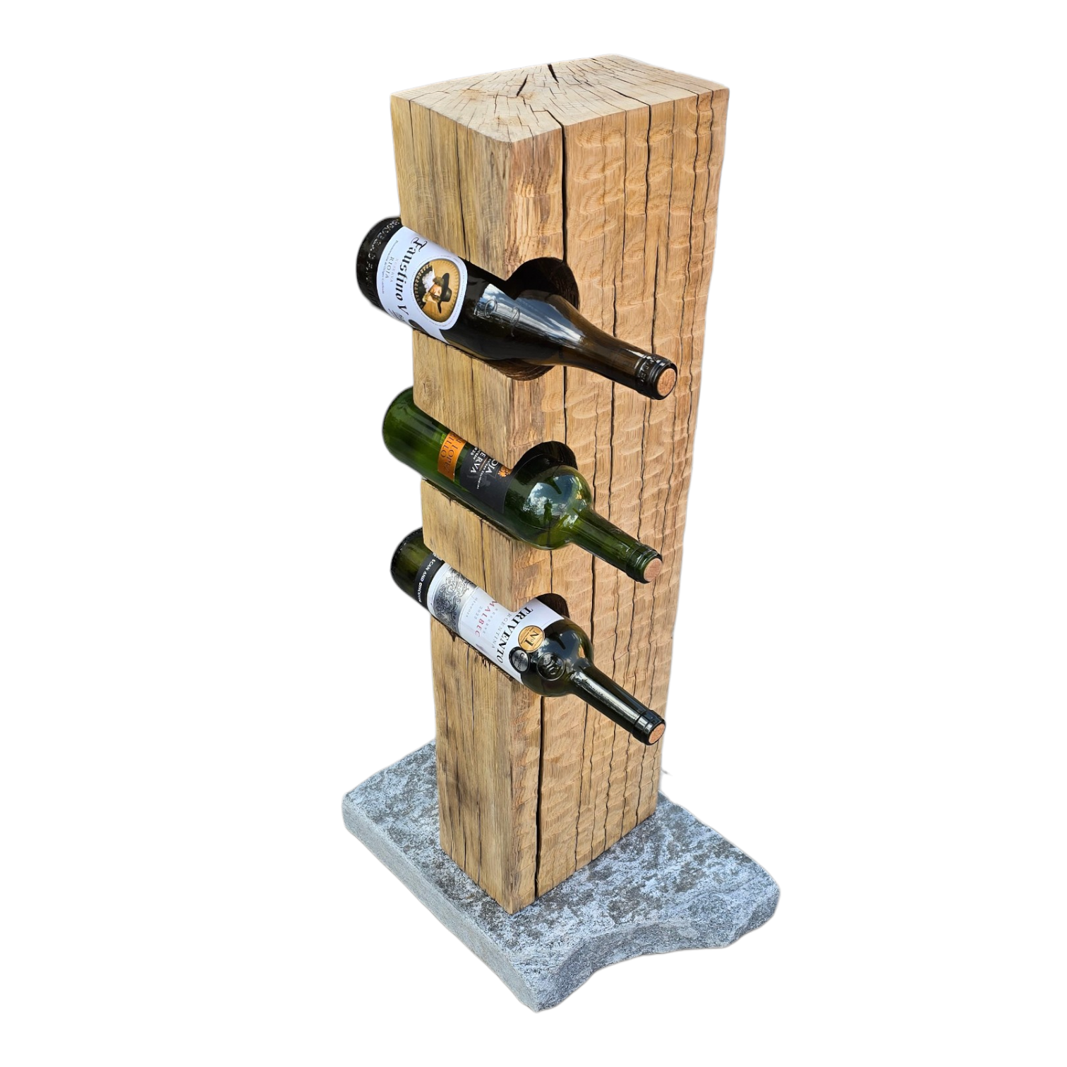 bottiglie di design "wood&stone"