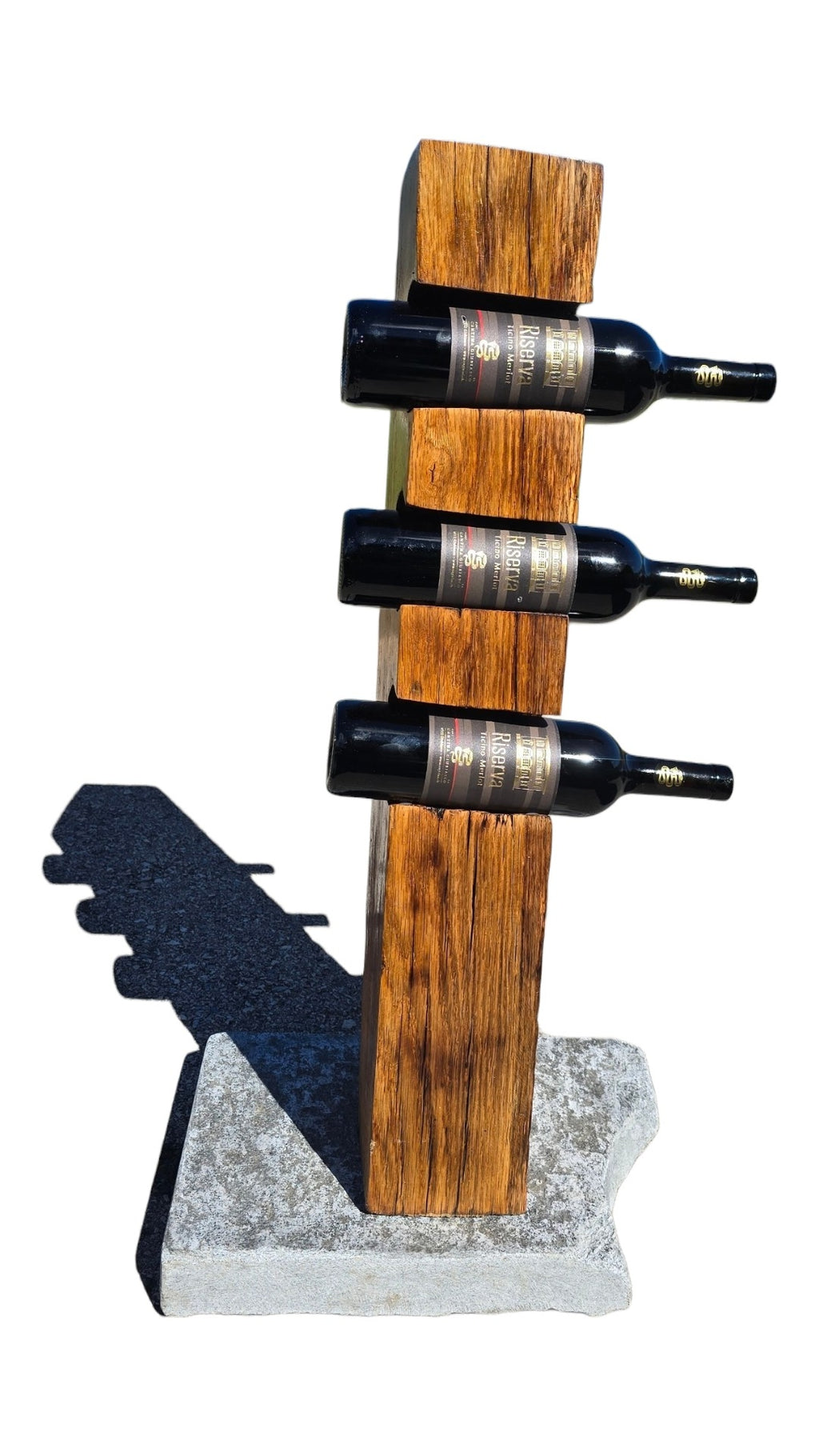 bottiglie di design "wood&stone"