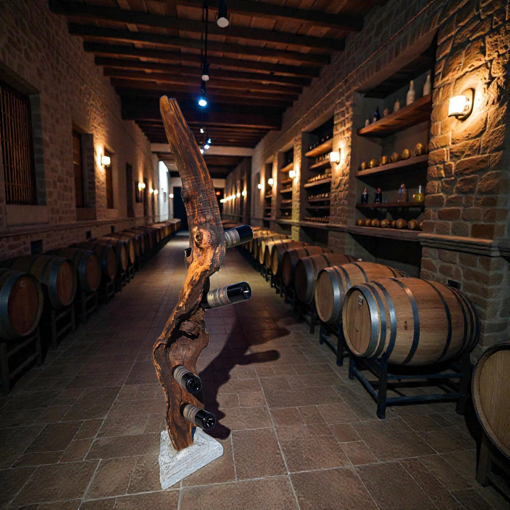 Portabottiglie "Eleganza in Spirale"